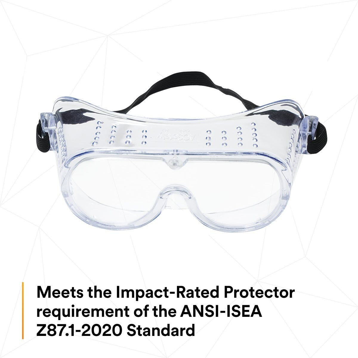 3M Impact Safety Goggles 40650-00000-10 Clear Lens (7010340634)  - (10Pack) - 7