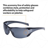 3M 11848-00000-20 Virtua AP Safety Glasses, Anti-Fog Anti-Scratch, Gray Lens, Gray Frame (7010342193) (1 Pair)  - (20Pack) - 6
