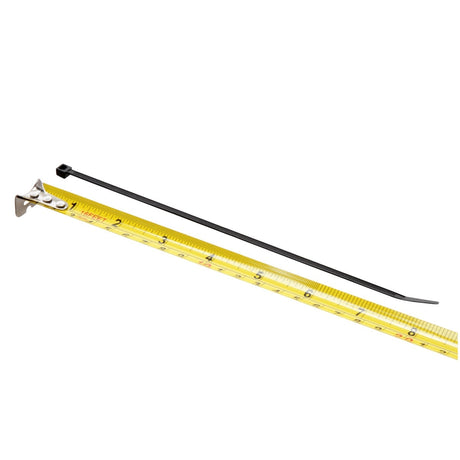 3M CT8BK18-M Cable Tie, Standard Nylon 6/6, Black, 8-3/32 in, 18 lb Tensile Strength, Plenum Rated AH-2, UV Resistant (7010349804) (10000 Pack) - 3