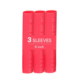 3M Heat Shrink Heavy Wall Cable Sleeve ITCSN-0800, Adhesive Lined Polyolefin, Red, 0.8 in ID, 6 in, 3 Sleeves per Pack (IT0.800RD6P) (7010350257)  - (12Pack) - 6