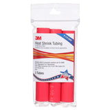 3M Heat Shrink Heavy Wall Cable Sleeve ITCSN-0800, Adhesive Lined Polyolefin, Red, 0.8 in ID, 6 in, 3 Sleeves per Pack (IT0.800RD6P) (7010350257)  - (12Pack) - 7