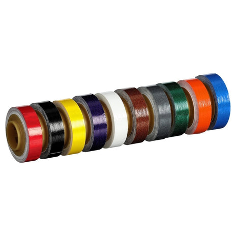 3M SDR-MC Wire Marker Tape Refill Rolls, Assorted NEMA Colors, 1/4 in x 8 ft (7010351115) (10 Pack)