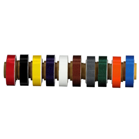 3M SDR-MC Wire Marker Tape Refill Rolls, Assorted NEMA Colors, 1/4 in x 8 ft (7010351115) (10 Pack) - 3