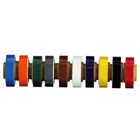 3M SDR-MC Wire Marker Tape Refill Rolls, Assorted NEMA Colors, 1/4 in x 8 ft (7010351115) (10 Pack) - 4