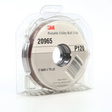 3M 314D Portable Utility Cloth, P120 J-weight, 1 in x 16 yd (7010360120)  - (5Pack) - 2