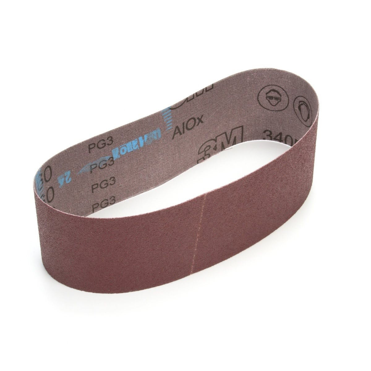 3M 340D Cloth Belt, P120, X Weight Backing, 3 in x 21 in (7010360815) (50 Pack)