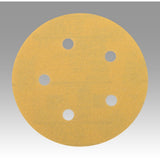 3M 255L Hookit Gold Film Disc, 5 in x NH, D/F 5 HL P120, Die 500FH (7010361575) (400 Pack)