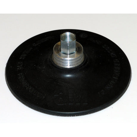3M 28475 Roloc Disc Pad TR, Extra Hard, Black, 4 in, 3/8 in-24 Internal Thread (7010362517) (5 Pack)