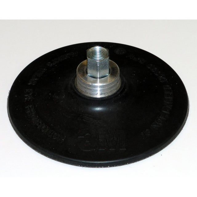 3M 28475 Roloc Disc Pad TR, Extra Hard, Black, 4 in, 3/8 in-24 Internal Thread (7010362517) (5 Pack)