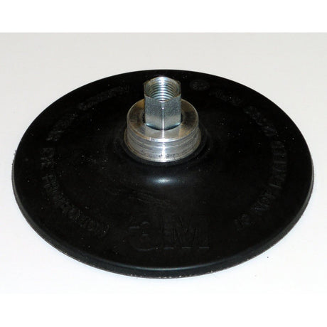 3M 28475 Roloc Disc Pad TR, Extra Hard, Black, 4 in, 3/8 in-24 Internal Thread (7010362517) (5 Pack)