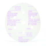 3M 260L 01134 Hookit Red Finishing Film Abrasive Disc, Dust Free, P1200, Red, 6 in (7010362805) (1000 Pack)