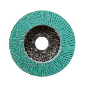 3M 577F Flap Disc, 36, T27, 4-1/2 in x 7/8 in (7010363142)  - (10Pack)
