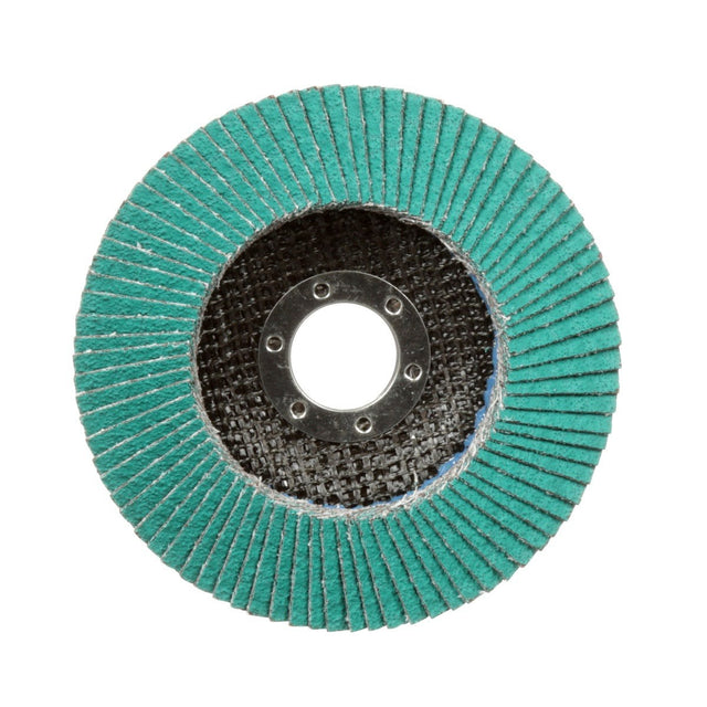 3M 577F Flap Disc, 36, T27, 4-1/2 in x 7/8 in (7010363142)  - (10Pack)