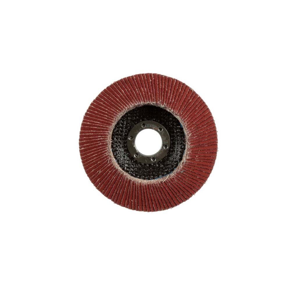 3M 967A Cubitron II T29 4-1/2 in x 7/8 in Flap Disc, 80+ Grit for Medium Pressure Deburring and Surface Prep (7010363308) (10 Pack) - 3