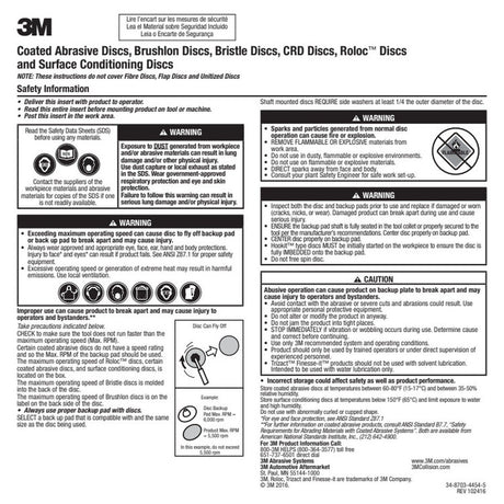 3M 87337 Cubitron II Stikit Film Disc, PSA Multi-Grade 80+ to 220+, Purple, 5 in x NH, 3 mil (7010363665) (300 Pack) - 5