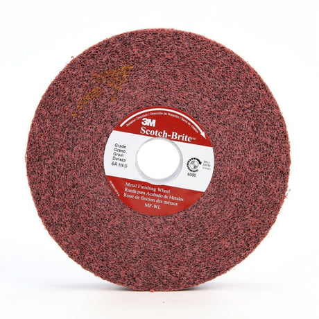 3M Scotch-Brite Metal Finishing Convolute Wheel, MF-WL, 4A Coarse, Maroon, 12 in x 2 in x 5 in (7010364488)  - (10Pack)