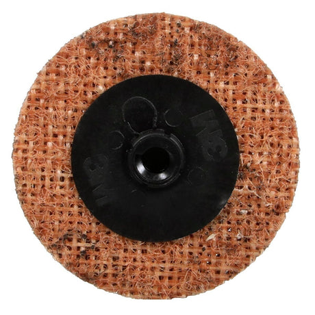 3M SC-DS Scotch-Brite Roloc Surface Conditioning Disc, Aluminum Oxide Coarse, Brown, TS, 2 in (7010364510) (200 Pack) - 2
