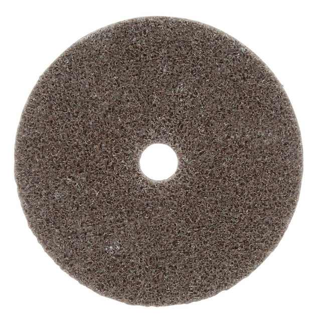 3M XL-UW Scotch-Brite EXL Unitized Wheel, 6A Fine, Aluminum Oxide, Tan, 3 in x 1/2 in x 1/4 in (7010364579) (20 Pack)