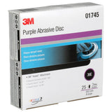 3M 740I 01745 Hookit Disc, 8 in, 36E, Purple (7010364829) (100 Pack) - 6