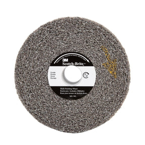 3M MU-WL Scotch-Brite Multi-Finishing Convolute Wheel, 2S Fine, Gray, 4 in x 1 in x 1 in (7010364905) (42 Pack)