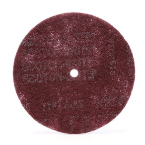 3M HS-DC Scotch-Brite High Strength Disc, A/O Very Fine, 8 in x 1/2 in (7010365092) (50 Pack)