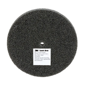 3M XL-UW Scotch-Brite EXL Unitized Wheel, 2S Fine, SiC, Gray, 5 in x 1/4 in x 1/2 in, 6000 RPM (7010365356) (20 Pack)