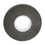 3M CF-FB Scotch-Brite Finishing Flap Brush, 8 in x 2 in x 3 in, 5S VFN, Gray, Very Fine, Center Hole (7010365596) (2 Pack)