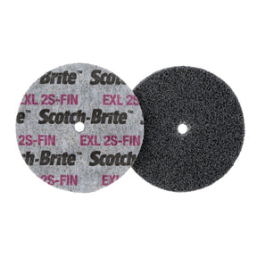 3M XL-UW Scotch-Brite EXL Unitized Wheel, SiC Fine, Gray, 3 in x 1 in x 3/8 in (7010366605) (10 Pack)
