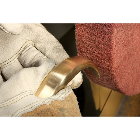 3M CF-FB Scotch-Brite Flap Brush, Aluminum Oxide, Fine, Maroon, 12 in x 2 in x 5 in, 2500 rpm (7010366655) - 3