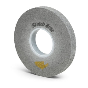 3M EP-WL Scotch-Brite EXL PRO Deburring Convolute Wheel, 9S Fine, Gray, 12 in x 4 in x 5 in (7010366992)
