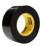 3M 472 3152 Vinyl Tape, Black, 1 1/2 in x 36 yd, 10.4 mil (7010369046) (24 Pack)