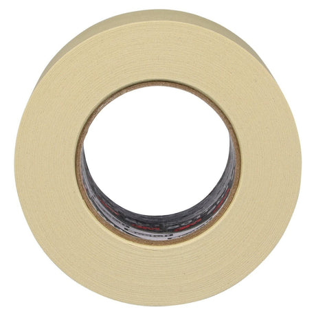 3M 501+ Specialty High Temperature Masking Tape, Tan, 6 mm x 55 m, 7.3 mil for Paint Masking (7010370743) (248 Pack) - 3