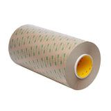 3M 467MP Adhesive Transfer Tape Clear 9-3/4 in x 180 yd 2 mil (7010372411)