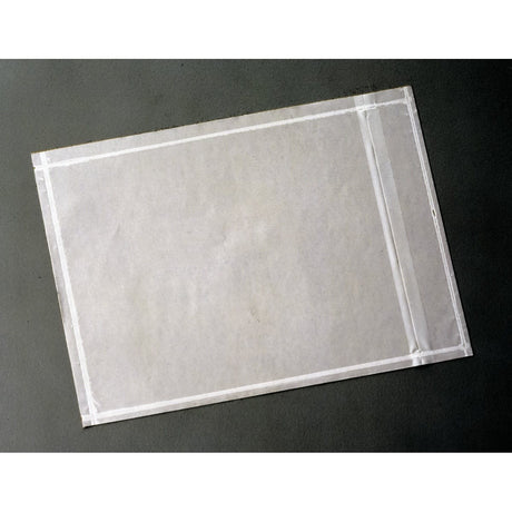 3M NP9 Non-Printed Packing List Envelope, Clear Top-Loaded Polyethylene, 7 in x 6 in (7010373283) (1000 Pack) - 2