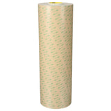 3M 467MP Adhesive Transfer Tape, Clear, 27 in x 180 yd, 2 mil (7010373430)
