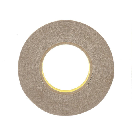3M 9485PC Adhesive Transfer Tape, Clear, 1 1/4 in x 60 yd, 5 mil (7010373729) (12 Pack) - 4