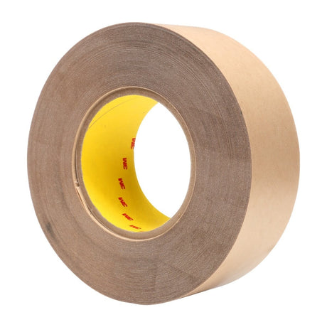 3M 9485PC Adhesive Transfer Tape, Clear, 1 1/4 in x 60 yd, 5 mil (7010373729) (12 Pack) - 5