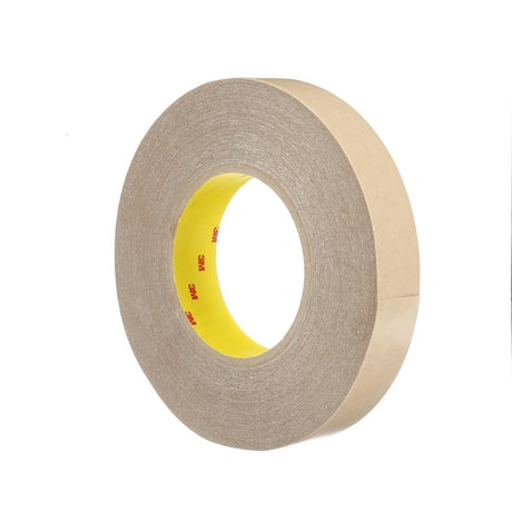 3M 9485PC Adhesive Transfer Tape, Clear, 1 1/4 in x 60 yd, 5 mil (7010373729) (12 Pack) - 7