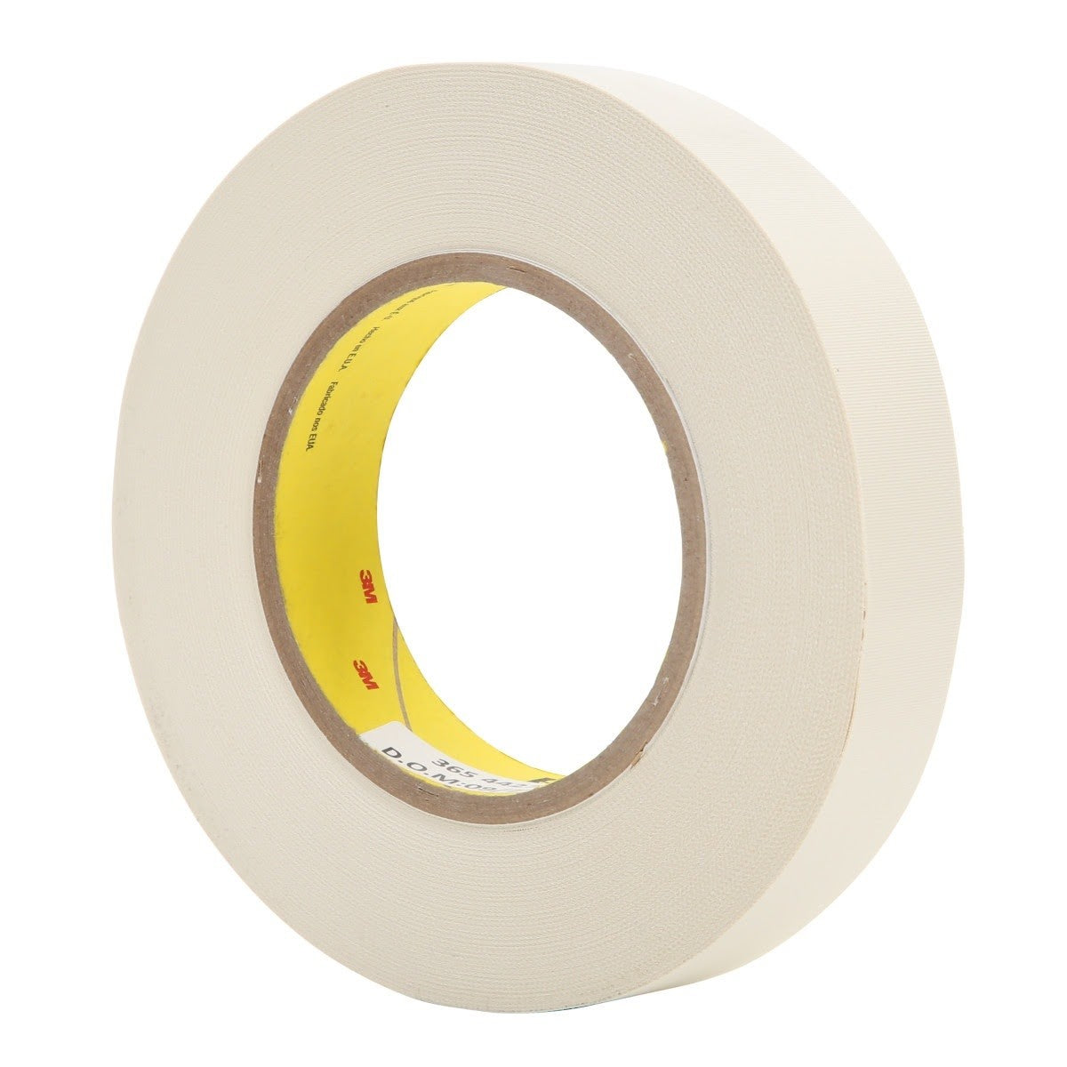 3M 365 Thermosetable Glass Cloth Tape, White, 1 1/2 in x 60 yd, 8.3 mil (7010373816) (24 Pack) - 2