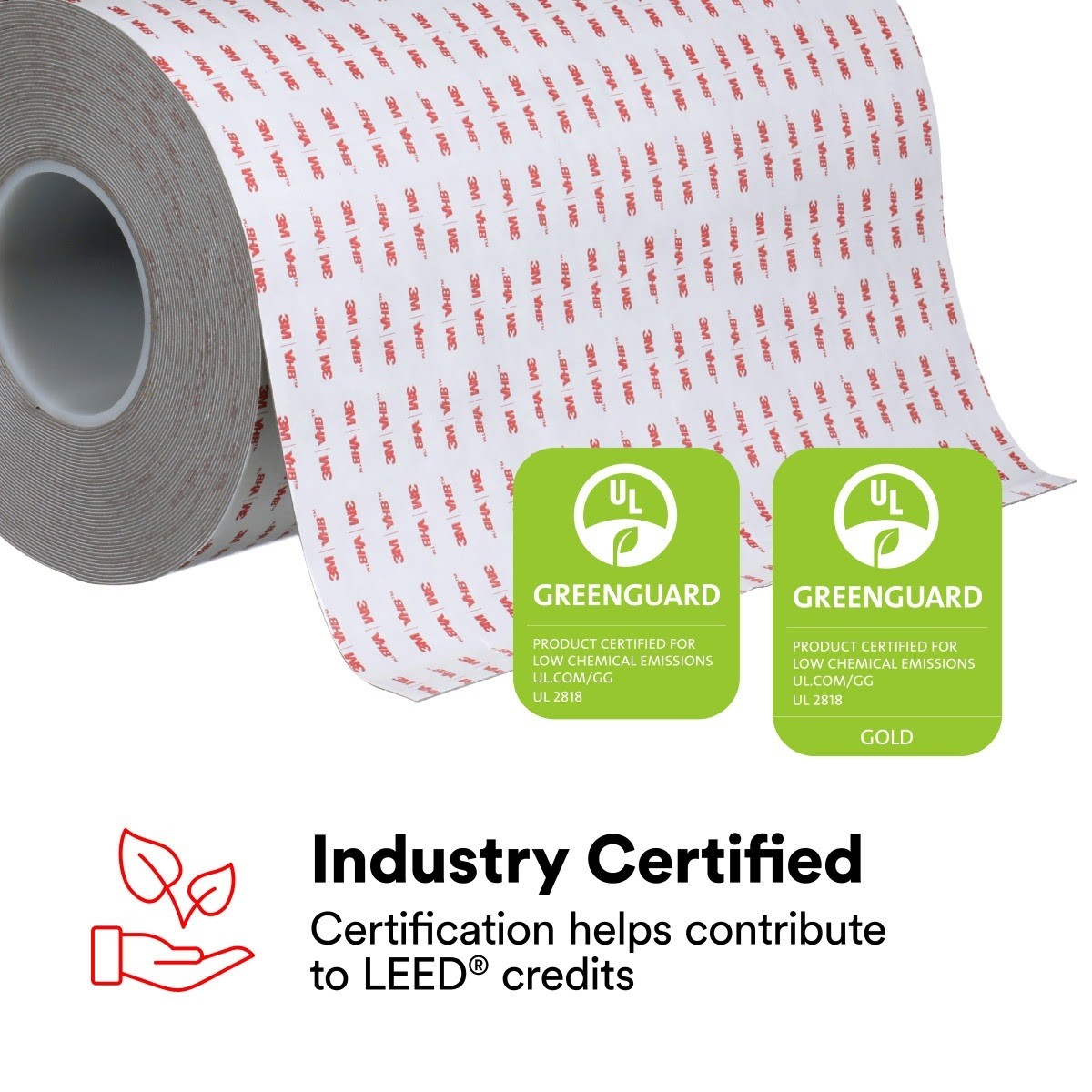 3M 4941 VHB Tape, Gray, 7/8 in x 36 yd, 45 mil (7010373824) (12 Pack) - 9