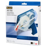 3M ATG 752C Scotch Adhesive Applicator for 1/2 in and 3/4 in Wide Rolls, Blue (752C) (7010374918)  - (6Pack) - 6