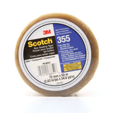 3M 355 Scotch Box Sealing Tape, Clear, 72 mm x 50 m, High Performance (51115687518) (7010374956)  - (24Pack)