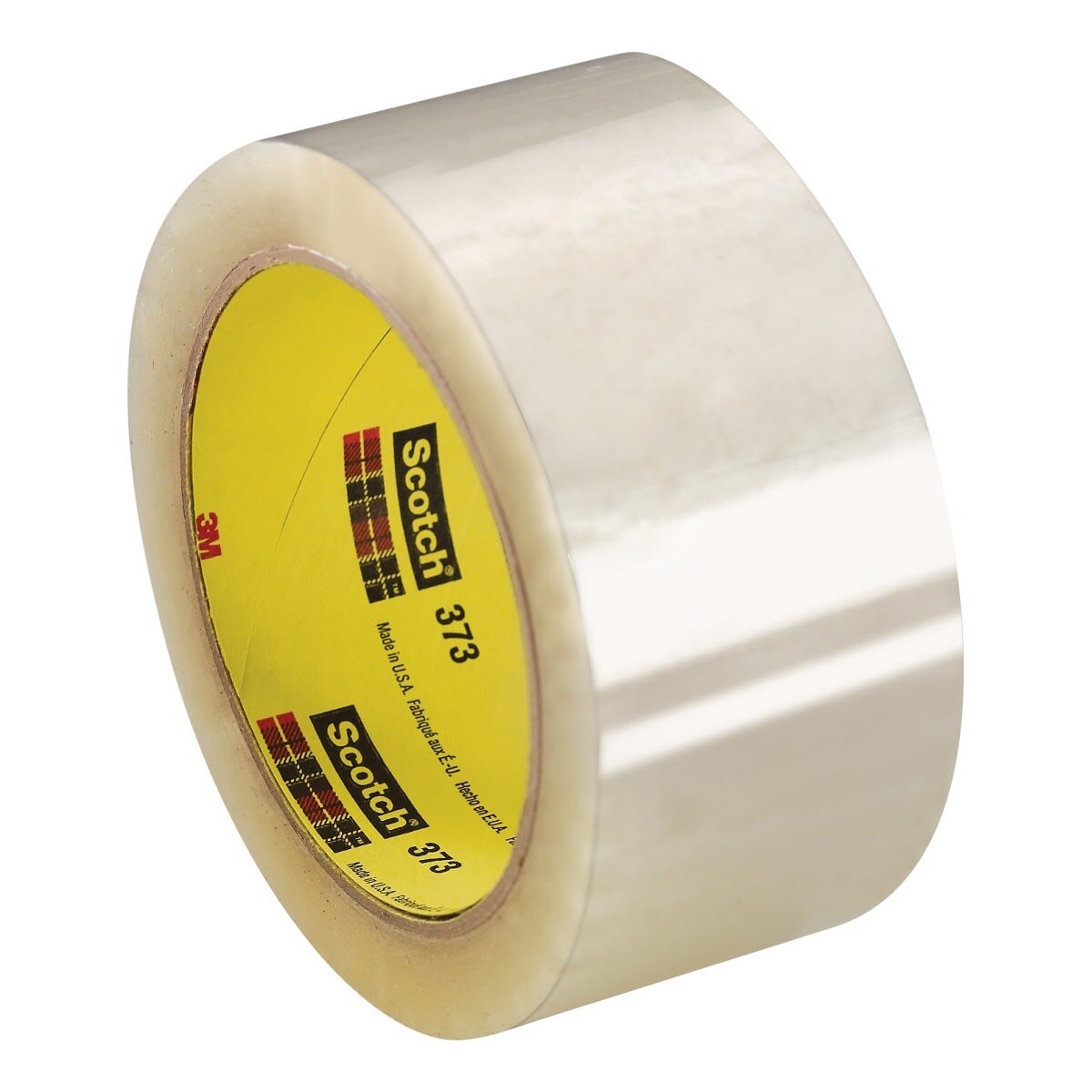 3M 373 Scotch Box Sealing Tape, Clear, 48 mm x 100 m, Individually Wrapped Conveniently Packaged (7010374966)  - (36Pack) - 5