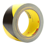 3M 5702 Safety Stripe Vinyl Tape for Lane and Hazard Marking, Rubber Adhesive, Black/Yellow (1 in x 36 yd, 1 Roll) (7010375080)  - (36Pack)