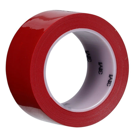 3M 483 Polyethylene Tape, Red, 2 in x 36 yd, 5.0 mil, Individually Wrapped Conveniently Packaged (7010375084)  - (24Pack)