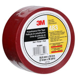 3M 483 Polyethylene Tape, Red, 2 in x 36 yd, 5.0 mil, Individually Wrapped Conveniently Packaged (7010375084)  - (24Pack) - 4