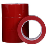 3M 483 Polyethylene Tape, Red, 2 in x 36 yd, 5.0 mil, Individually Wrapped Conveniently Packaged (7010375084)  - (24Pack) - 8
