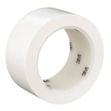3M 483 Polyethylene Tape, White, 2 in x 36 yd, 5.0 mil (7010375090)  - (24Pack)