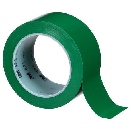 3M 471 471 IW Vinyl Tape , 3 in x 36 yd, Green, Green Floor Tape, Paint Alternative for Floor Marking, Social Distancing, Color Coding, Safety Marking (7010375094)  - (12Pack) - 5