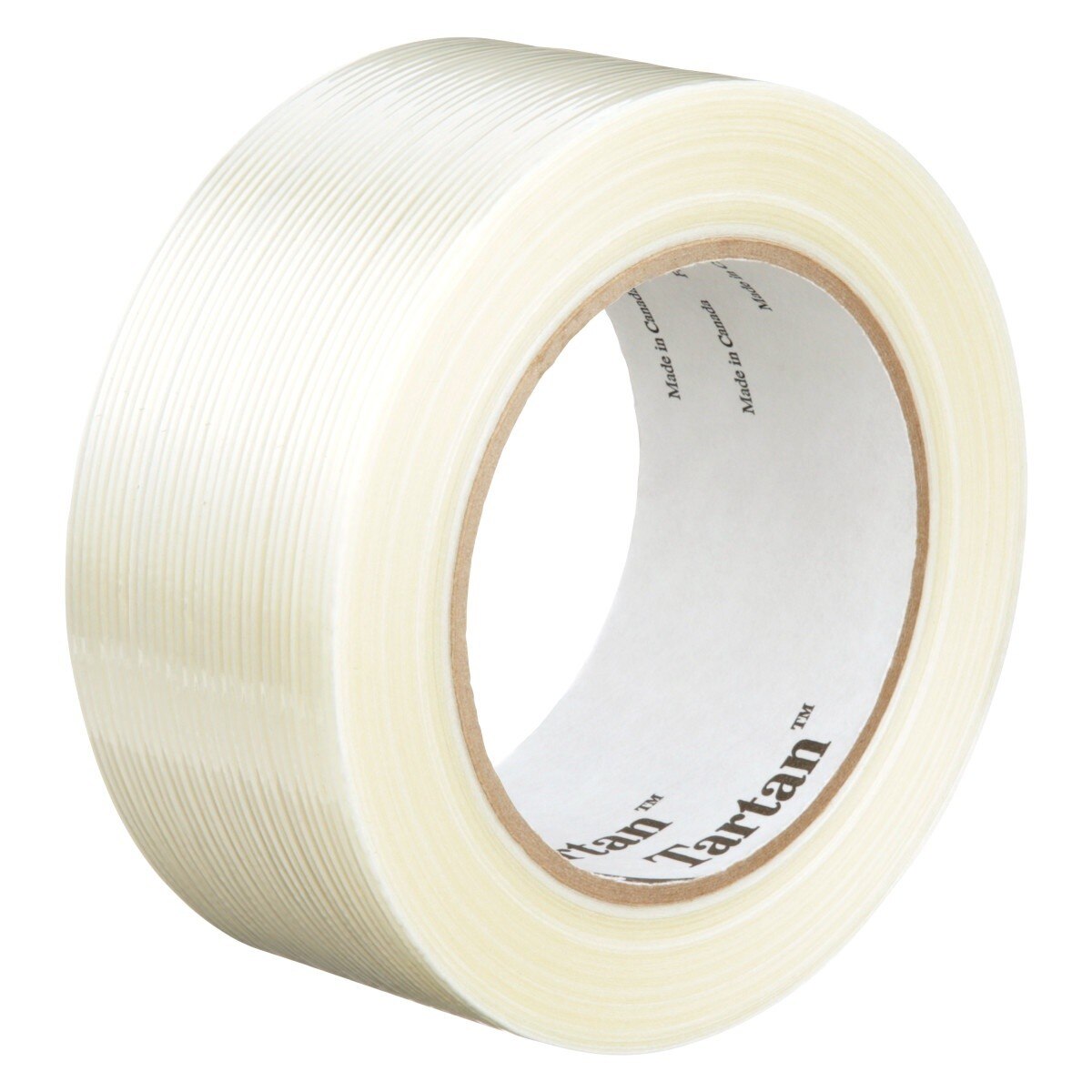 3M 8934 Tartan Filament Tape, Clear, 48 mm x 55 m, 4 mil (7010375598)  - (24Pack)